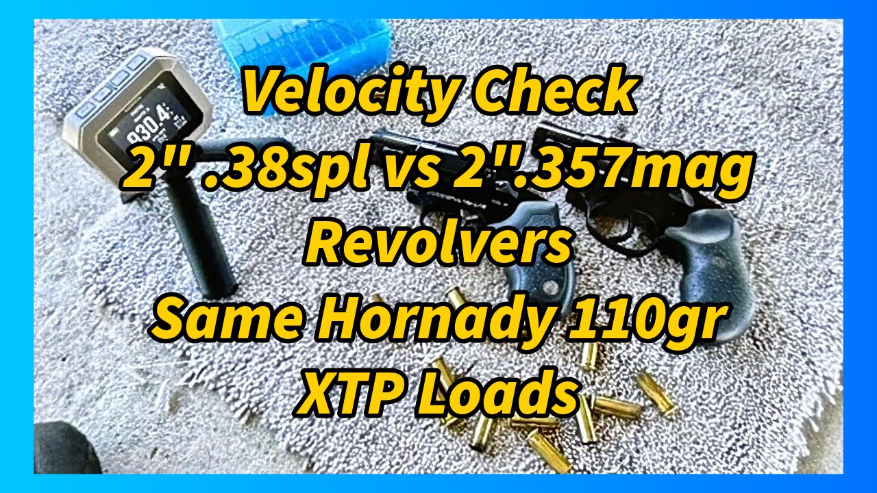 2" Snub-nosed .38spl vs 2" snub-nosed .357mag... Is there any velocity change with the same ammo??