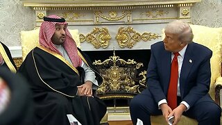 Príncipe heredero saudí promete un billón de dólares para EE.UU., y así reacciona Trump