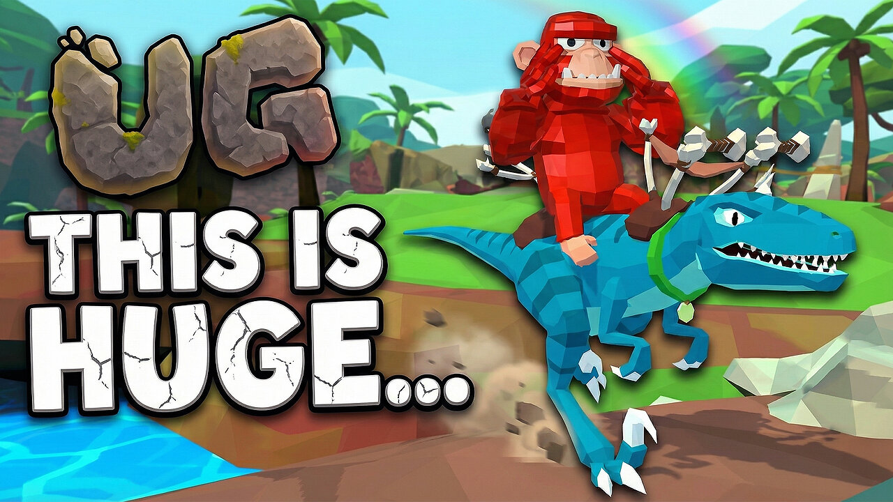 This New Big Scary MONKEY GAME called "UG" is INSANE.
