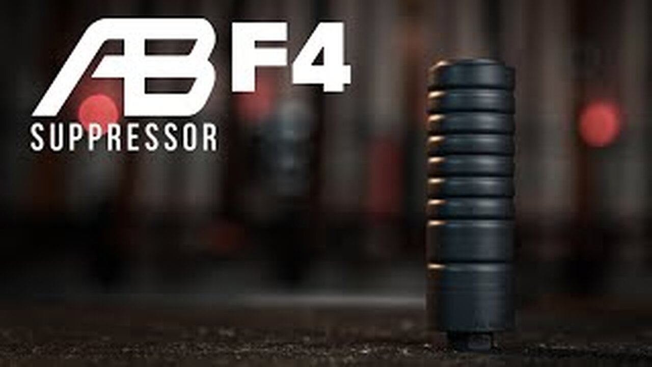 AB Suppressors F4 — Tiny, Light & Surprisingly Quiet