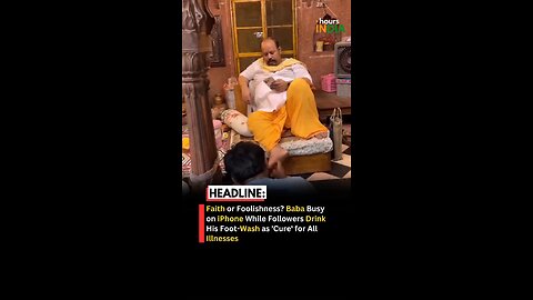 You just can't make this things up. Only in India.