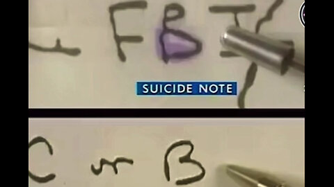 Unsolved Mystery: Vince Foster suicide note claimed to be a forgery