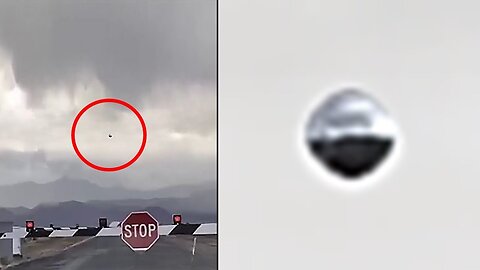 This Man Just Released The Clearest Images Of An Alien Sphere Above Area 51