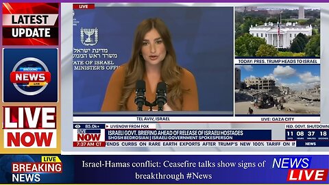 Israel-Hamas conflict: Ceasefire talks show signs of breakthrough #News