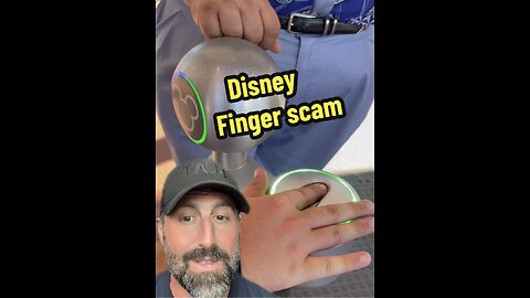 Disney finger Scam