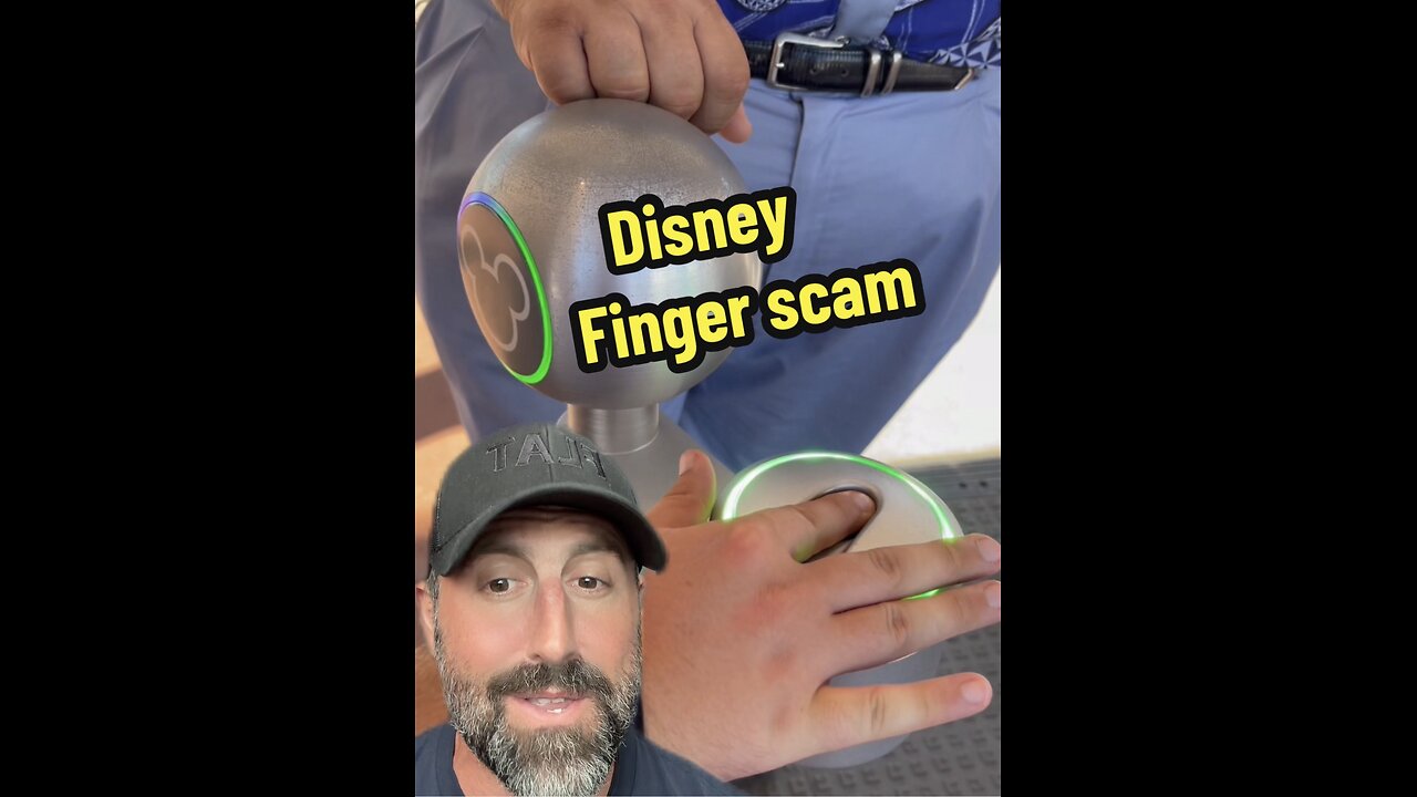 Disney finger Scam