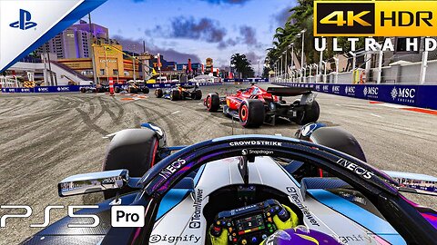 F1 2024 (PS5 Pro) 4K 60FPS HDR Gameplay