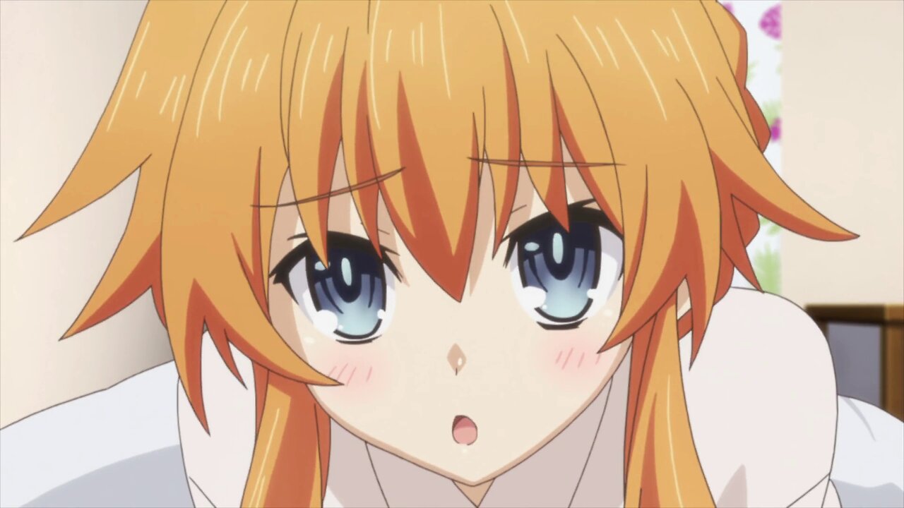 Date A Live II - Kaguya and Yuzuru in bed with Shido