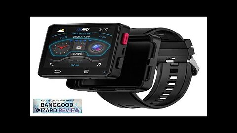 LOKMAT APPLLP 2 MAX 4G Android Smart Detachable Watch 2.64inch HD Screen Review