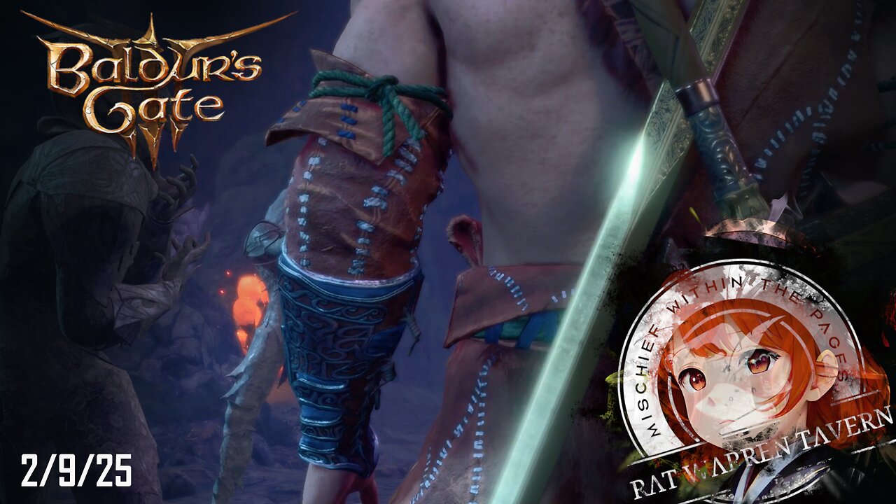 Baldur's Gate 3! Rat Drags Ginger into Baldur's Gate- Part 3- 2/9/25