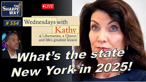 Sharpe Way No. 554! What's the state of New York in 2025? LIVE Review!