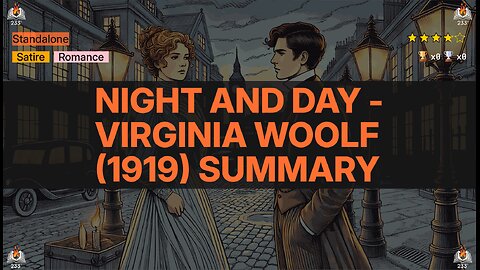 Night and Day - Virginia Woolf (1919) Summary
