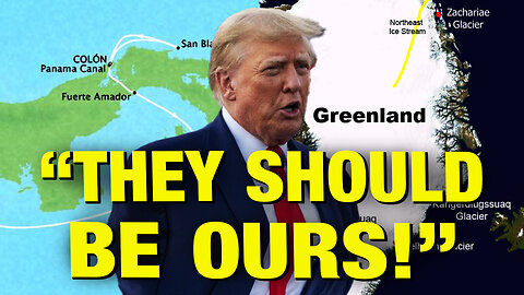 Trump WON’T Rule Out Invading Greenland & Panama!