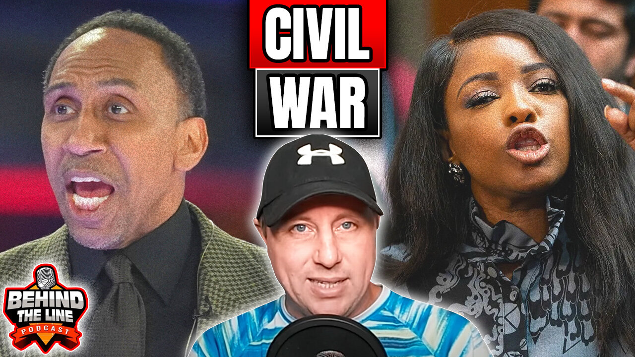 Stephen A Smith DESTROYS Jasmine Crockett & Woke Want Him CANCELLED
