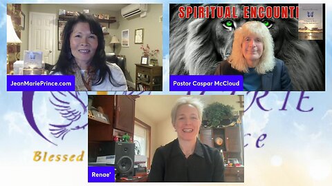 Ep. 3: Guests Artists Caspar McCloud & Renae Truex on "Inspired Blessings with Jean Marie..."