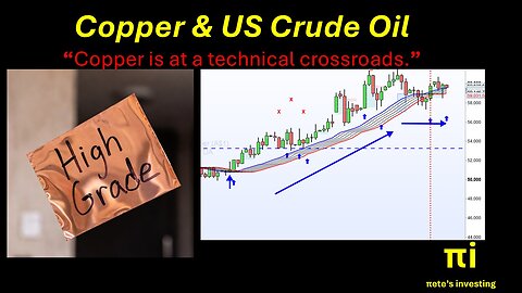 Copper & US Crude at a techincal crossroads