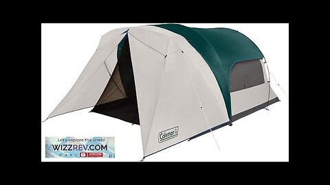 Coleman Cabin Camping Tent with Screened Porch 4/6 Person Weatherproof Tent Review