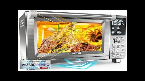 Nuwave Bravo XL Pro Air Fryer Toaster Oven with Grill Combo 2024 Review