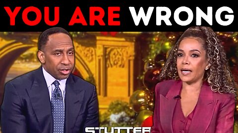 Watch Stephen A. Smith WRECK the Dem Narrative on the VIEW
