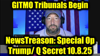 NewsTreason: Trump & Q Secret Military Op 10.8.25 - Military Comms Abound