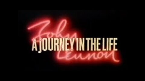 "John Lennon: A Journey in the Life" (6Dec1985) ULTRA RARE Beatles/John Lennon Documentary Special!
