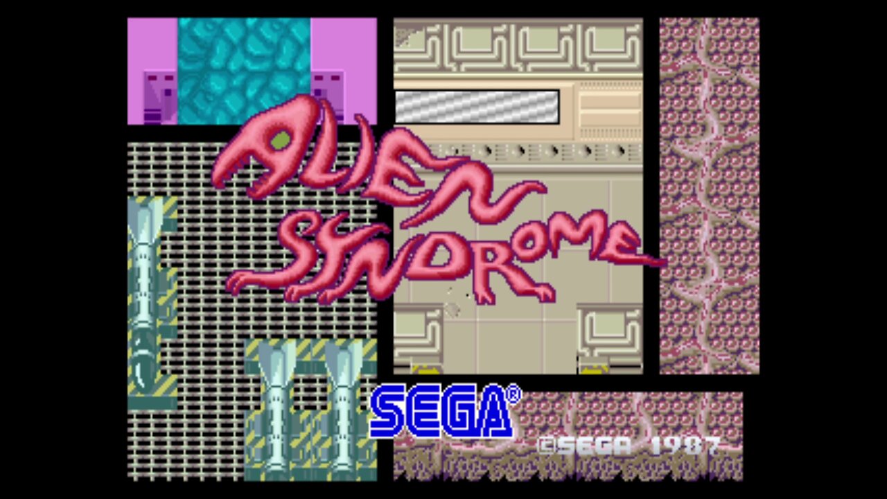 Alien Syndrome Arcade Game, Sega 1987, Longplay