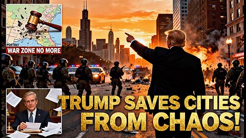 Trump Ends Urban War Zones: Black Hawk Raids Crush Gangs in Chicago & Portland!