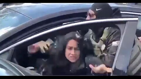 Liberal arrested for using her vehicle to block ICE. Domestic Terrorism.