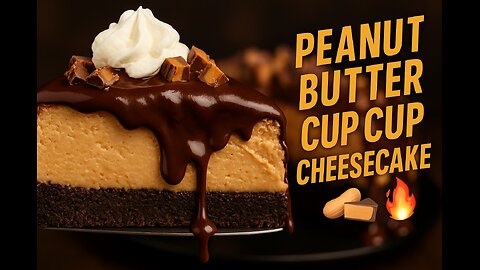 Peanut Butter Cup Cheesecake Melt – FlavorVille Viral Bite 🥜🍰🔥