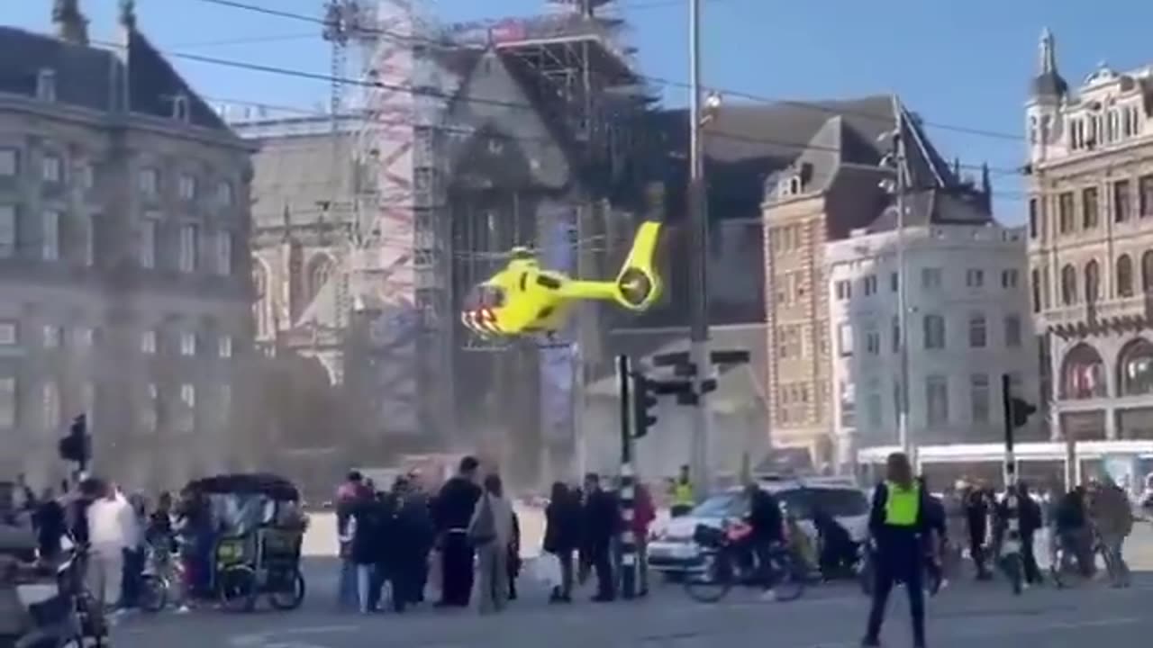 “Mass stabbing attack in Amsterdam, Netherlands. “