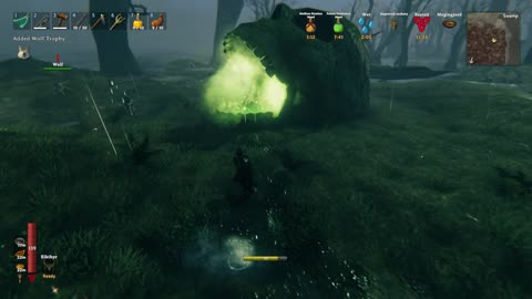 Valheim - Beating Bonemass Easily With Wolves
