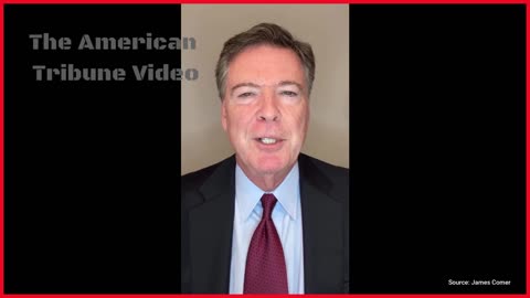 WATCH: Comey Looks Panicked in Bizarre Statement after Getting Indicted