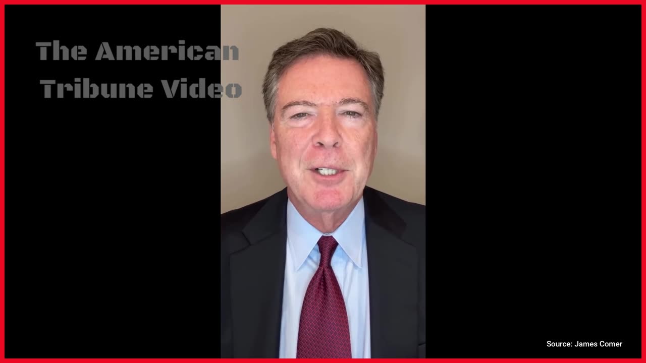 WATCH: Comey Looks Panicked in Bizarre Statement after Getting Indicted