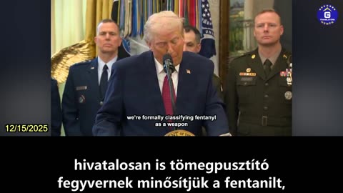 【HU】Trump tömegpusztító fegyvernek nyilvánította a fentanilt