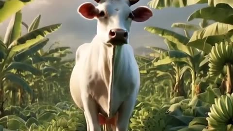 The Cow,Moral story, animation video
