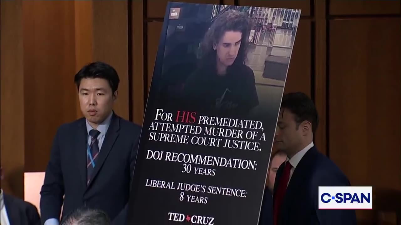 Sen. Cruz on would-be assassin of Justice Kavanaugh: "A Biden-appointed judge