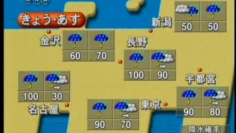 Japan NHK September 10, 2001 430pm-500pm JST