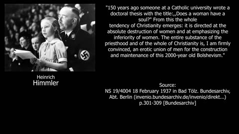 Himmler on Christianity as Bolshevism▮Völkisch Spirit ᚾ