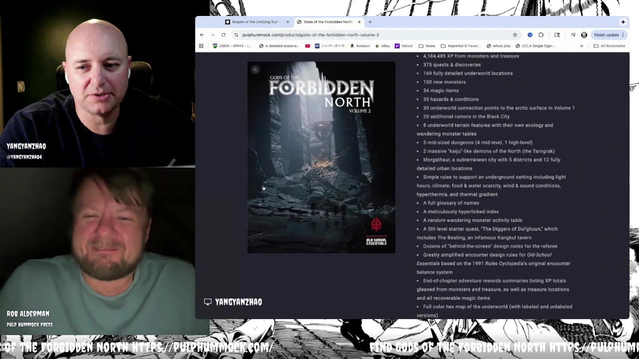 Fear at the Table! Rob Alderman & Yang Yan Zhao on How to Write REAL Horror for RPGs