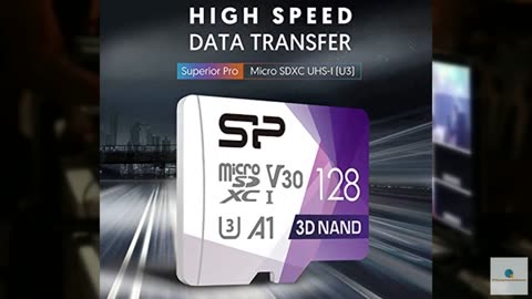 Silicon Power 128GB Micro SD Card U3 SDXC Up to 100MB/s High Speed Memory Card f