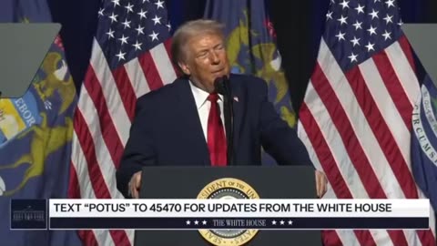 President Trump says the "economic boom has officially begun.