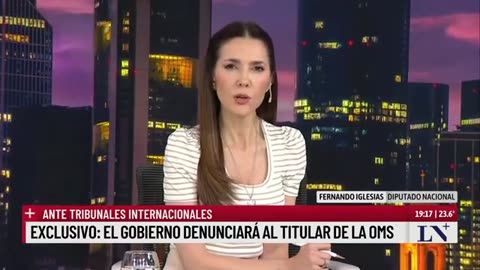 ARGENTINA - OMS Afuera - Denuncia a Tedros Director de la OMS.