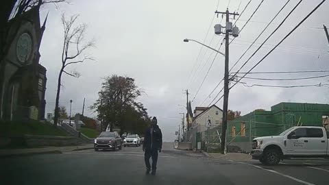 Walking In The Middle Of The Traffic
