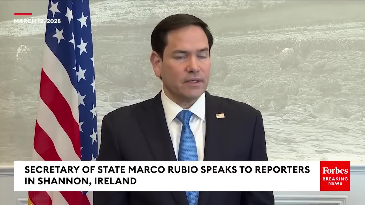 Marco Rubio Previews Next Steps With Russia After Ukraine Accepts U.S. Ceasefire Proposal