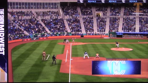 MLB The Show: Kansas City Royals vs San Diego Padres (S24 G59)