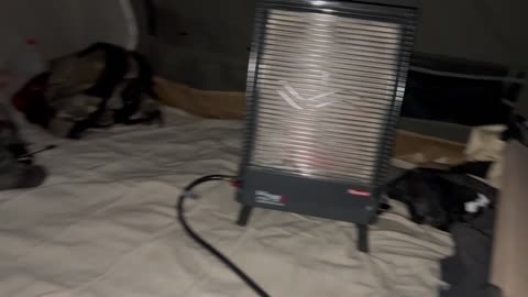 Using My Camco Wave Heater While Tent Camping