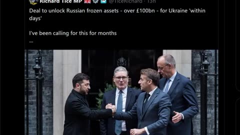 Deal to unlock (STEAL) Russian frozen assets - over 100bn - for Ukraine within days