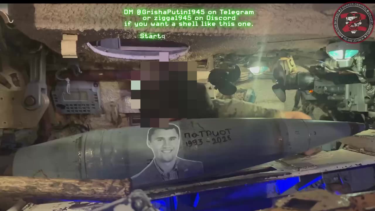 Russian Tankers Paying Their Respect To Charlie Kirk