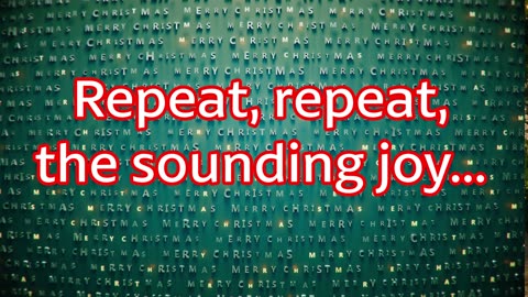 Joy to the World (with Lyrics) | Traditional Christmas Carol | Sing Along |Christmas 2025