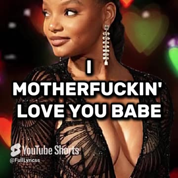 HALLE BECAUSE I LOVE YOU LYRICS